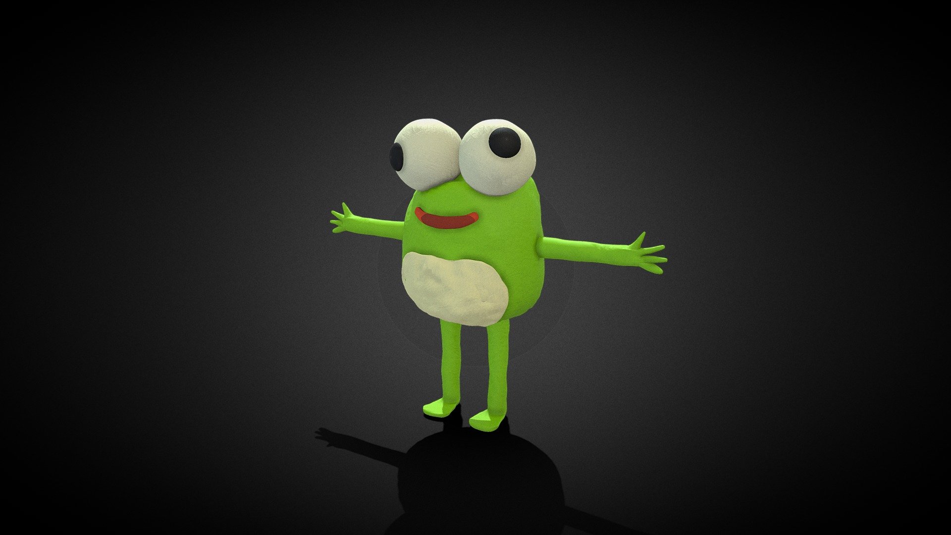 frog plastilin low poly model - Download Free 3D model by Sqtime |kianu ...