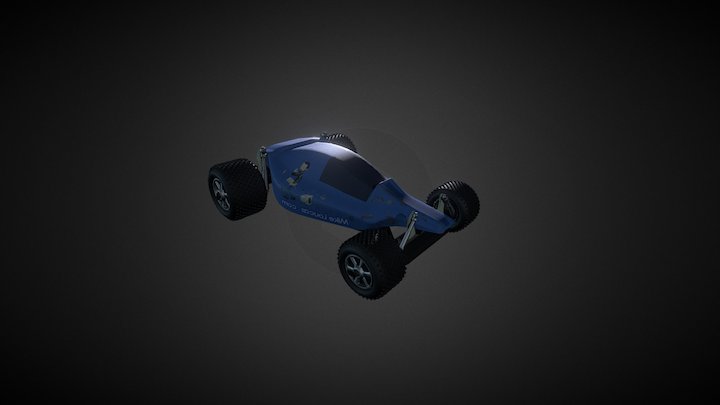 RC Toy Car By Mike Loucas 3D Model