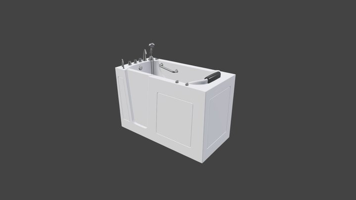 Tub_06_3060 3D Model