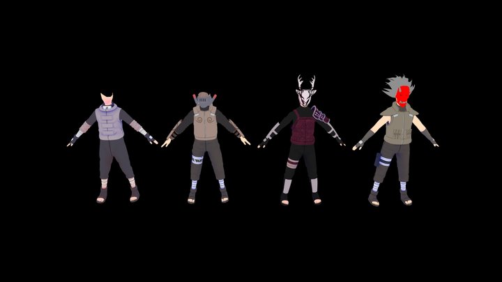 Shinobi 3D models - Sketchfab