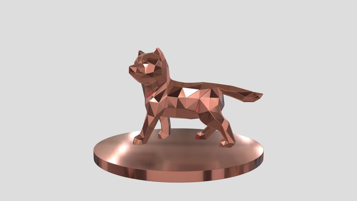 The Shiny Dog by Arc4g 3D Model