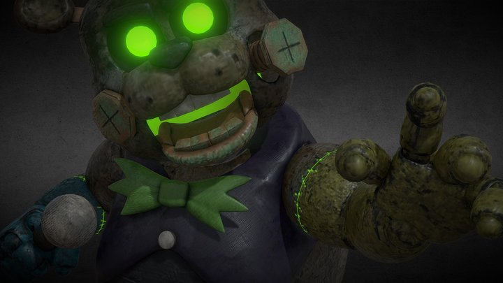 Frankentoy Forsaken AR 3D Model
