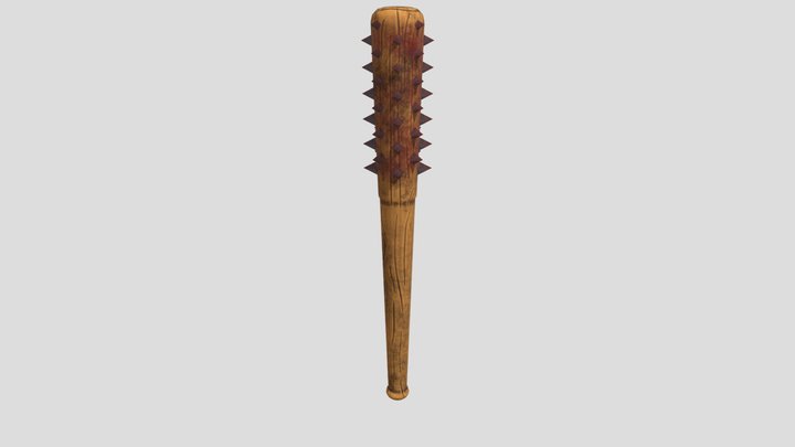 Spiked Bat 3D Model