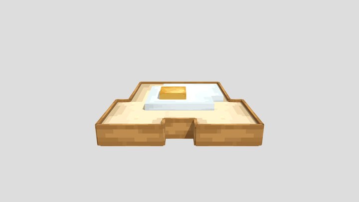 Pan Tostado 3D Model