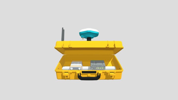 GNNS im Pelicase 3D Model
