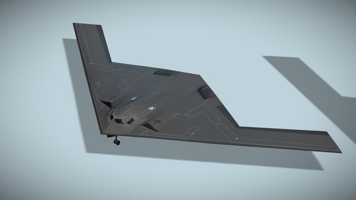 Northrop Grumman B-21 Raider 3D Model
