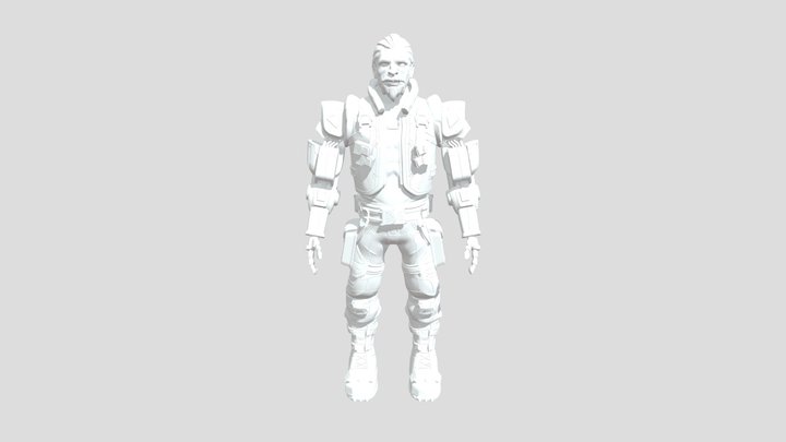 Valorant Breach 3D Model