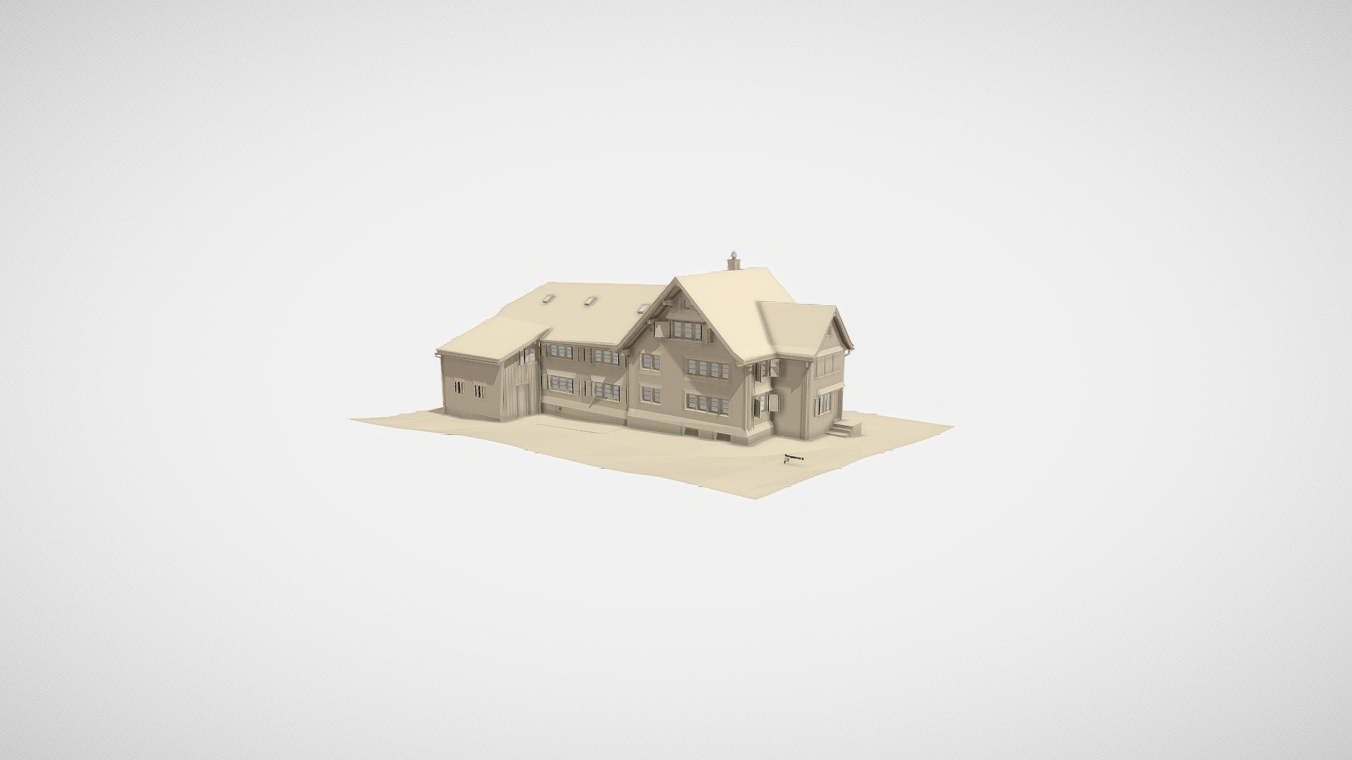 Jennyhaus, Wildhaus SG — Sketchfab embed 3D viewer