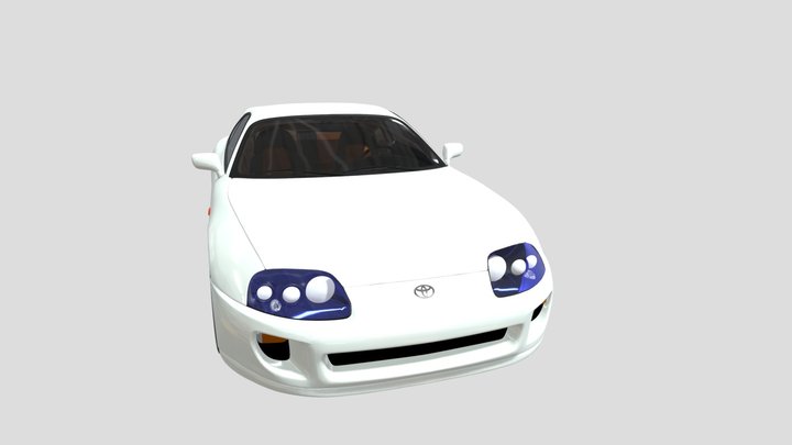 Toyota Supra Mk4 Supra 1997 3D Model