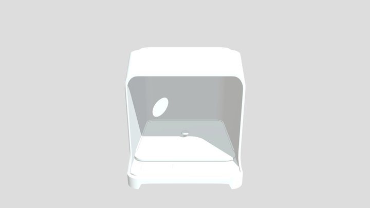 小白盒 3D Model
