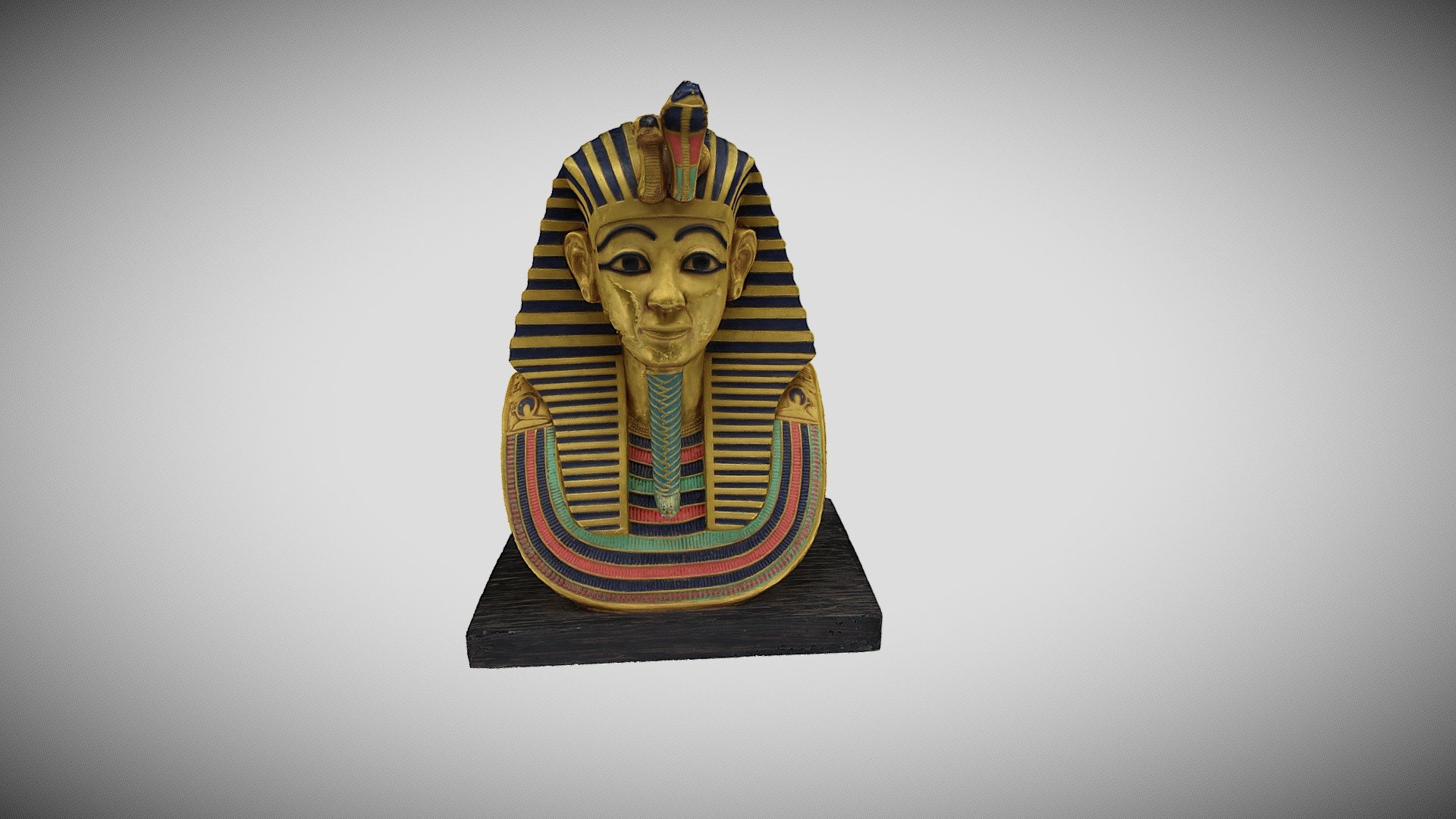 King Tut 3d Scan Higher Quality Download Free 3d Model By Zev123 [53eb7ff] Sketchfab