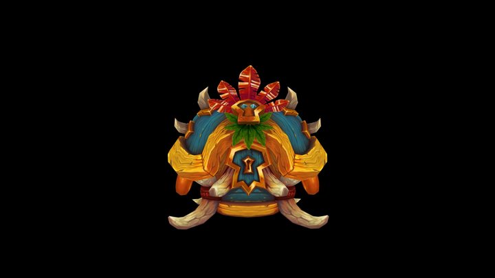Troll Chest 3D Model