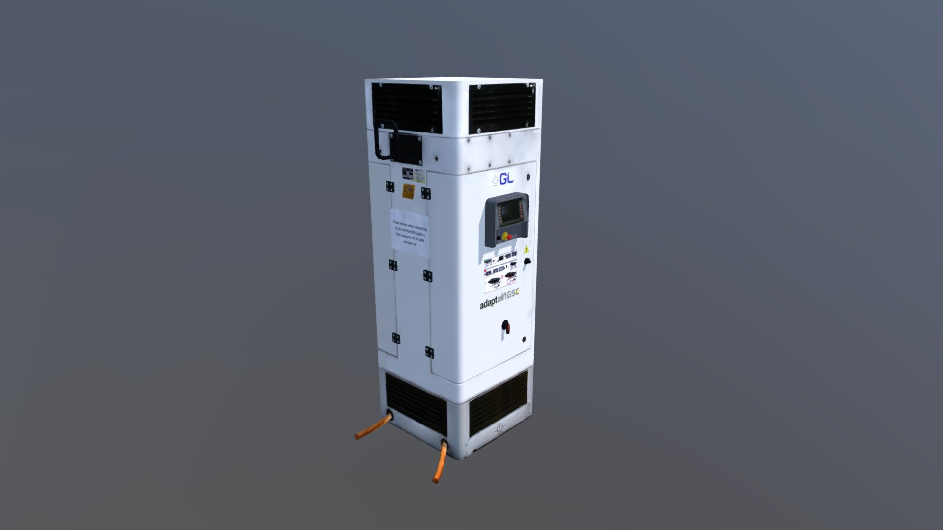 Ground Power Unit - 3D model by PaulDelosReyes [53ec744] - Sketchfab