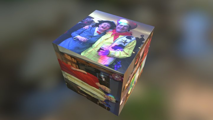 Packed cube test4-1 3D Model