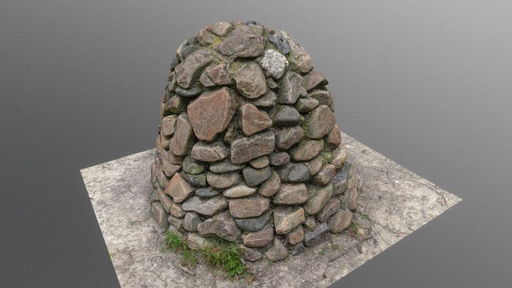 Stone concrete pile – Modelo 3D gratuito STL