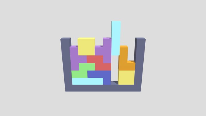 JulianFisch_Assignment02Tetris 3D Model