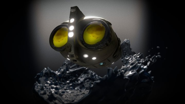 Archie Watchmen Owlship 3D Model