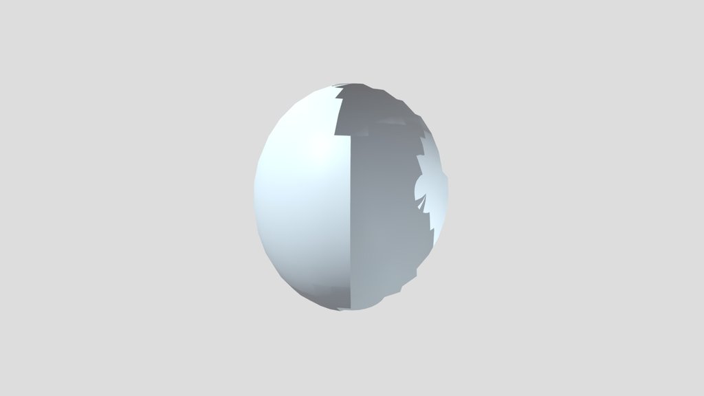 simple broken egg