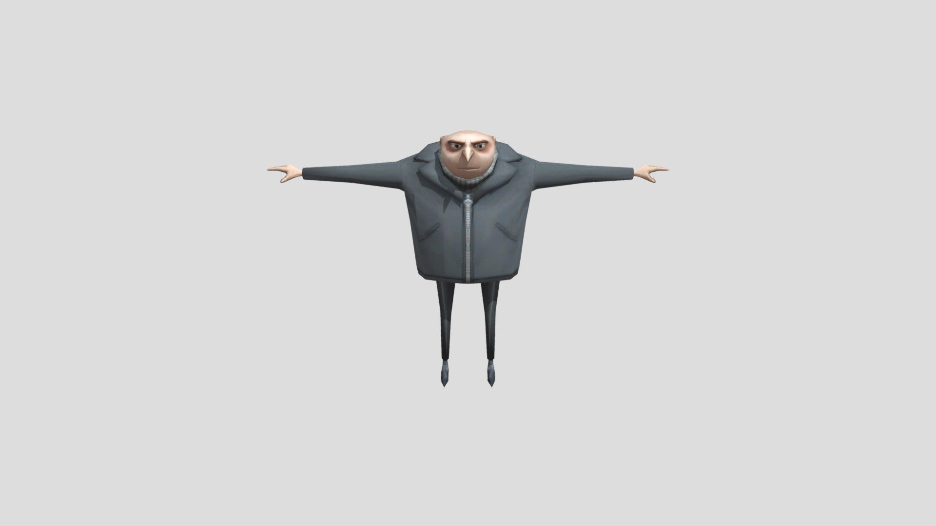 Gru despicable me - Download Free 3D model by joshuagoldenburgh ...