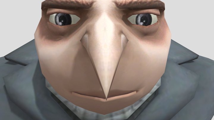 Gru despicable me 3D Model