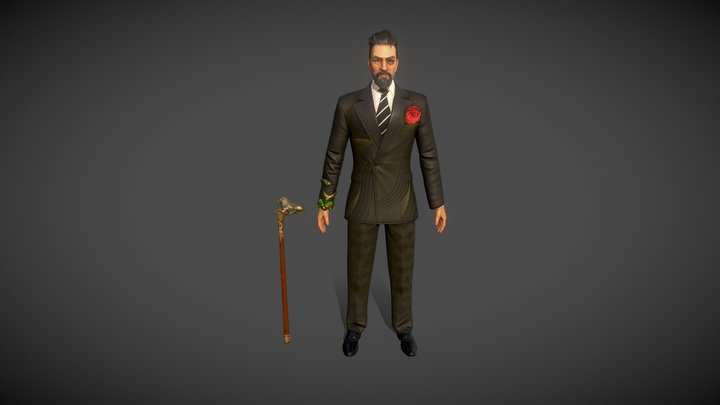 IW Character - Suit 3D Model