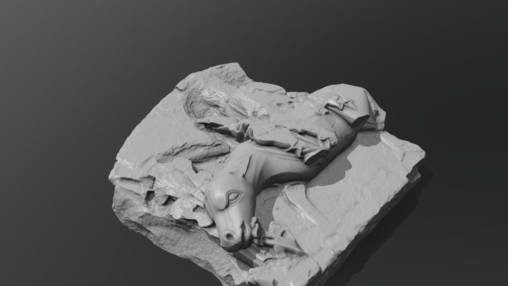 Eselchen_Fixed_Empty_Scaled_01 3D Model
