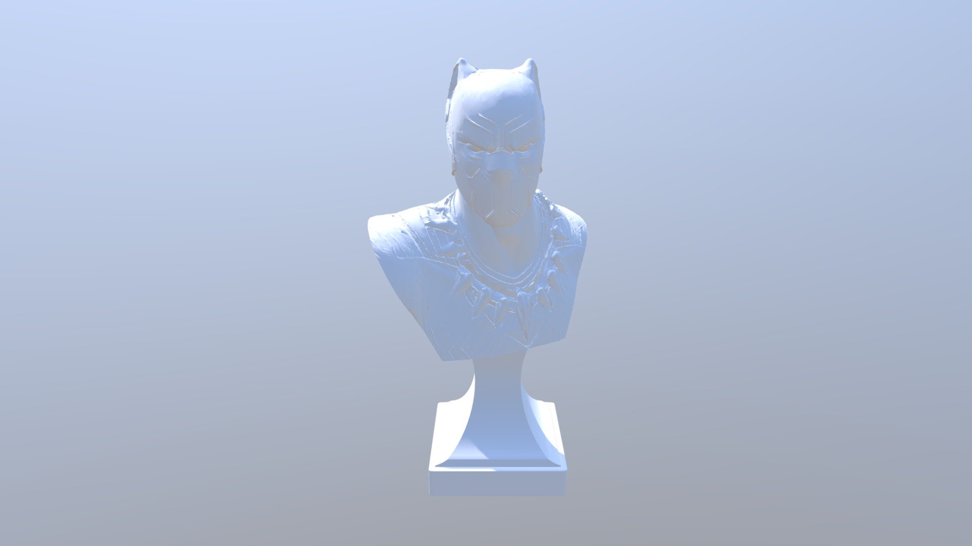BLACK PANTHER BUST 001pantera