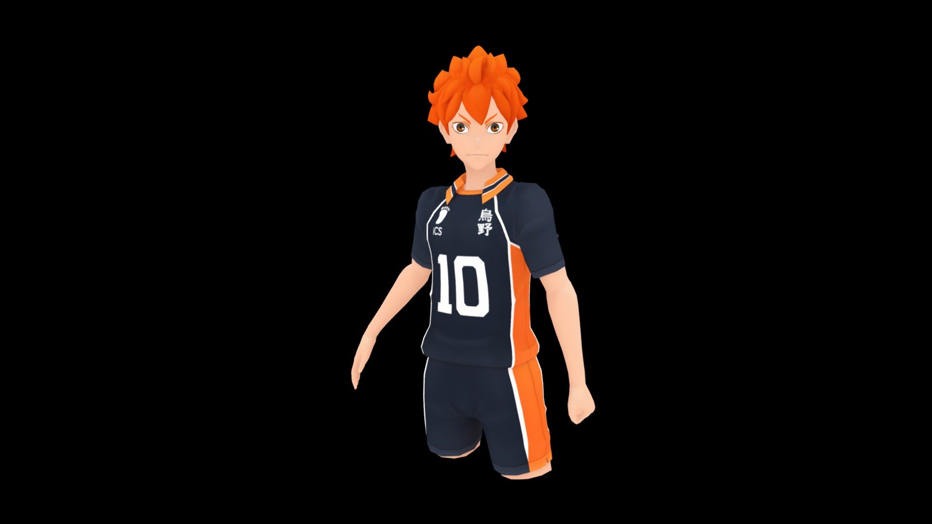 Hinata Shoyo Render :) ! : r/haikyuu