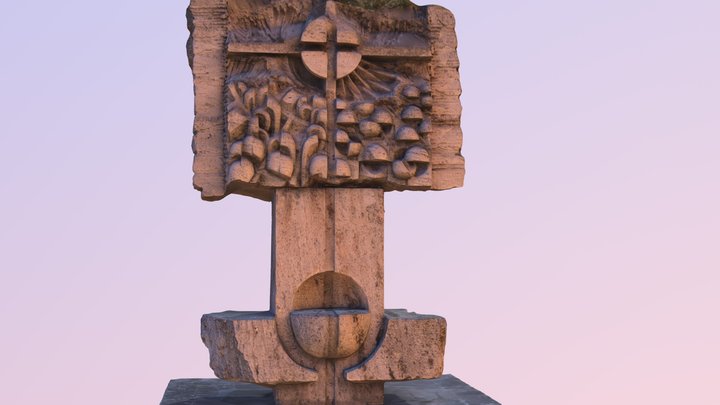 Fountain of Martyrs | Fantana Martirilor 3D Model