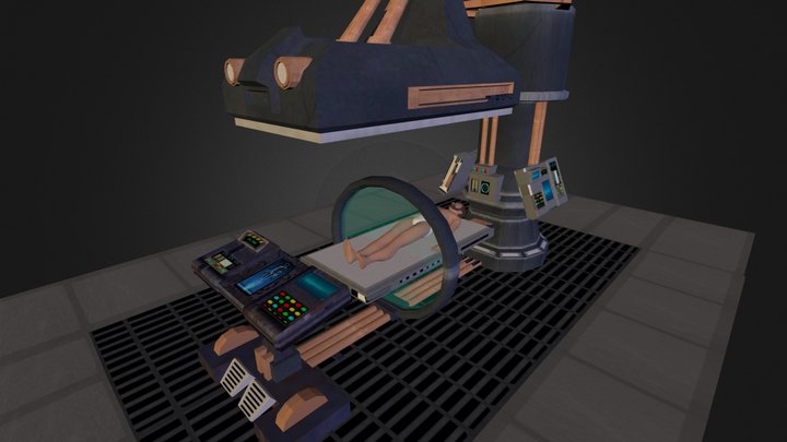 Inner Medical Bay 3D Model