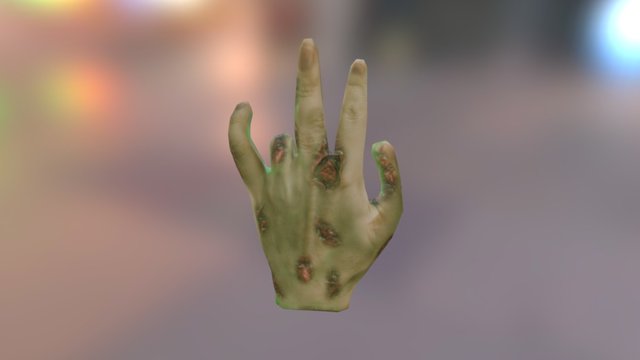 Mano Zombie 3D Model
