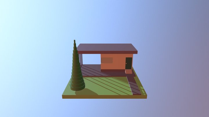 CG COOKIE Exercise - Model with Primitives 3D Model