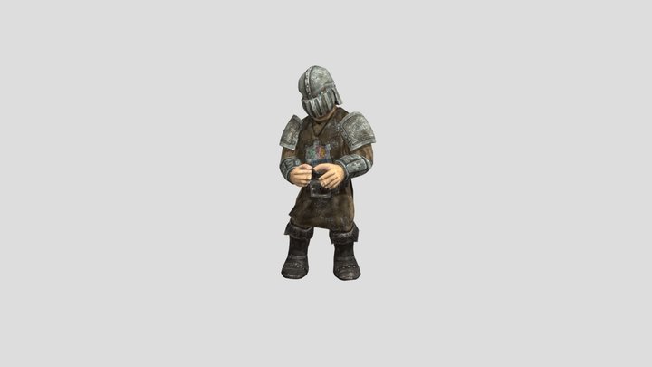 Castle Guard Listening To Music – Modèle 3D gratuit STL
