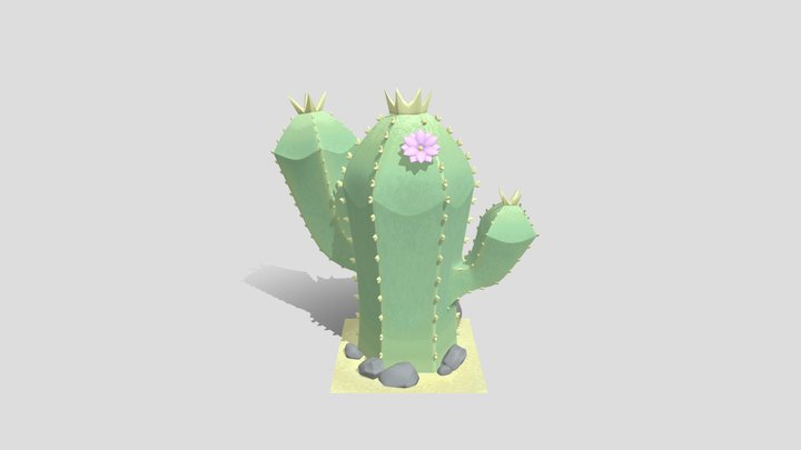 Cactus Prop 3D Model