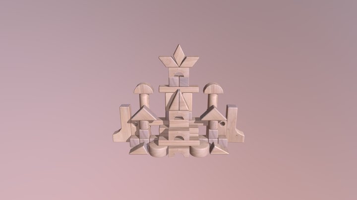 Castle 3D Model
