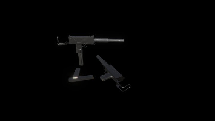 Mac 10 3D Model