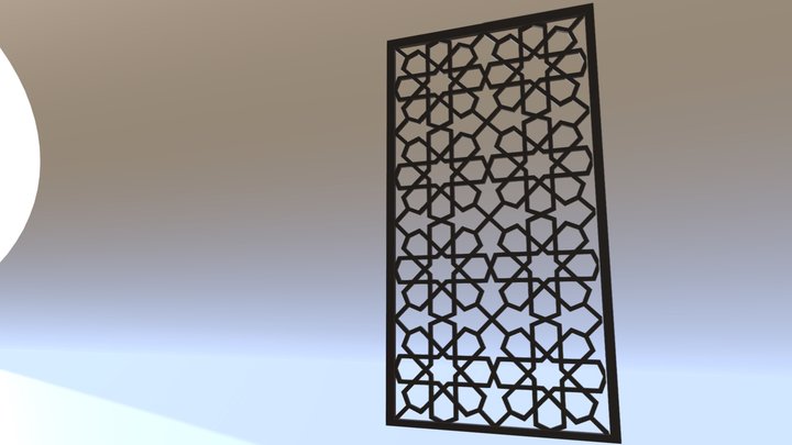 Partition Panel-3 3D Model