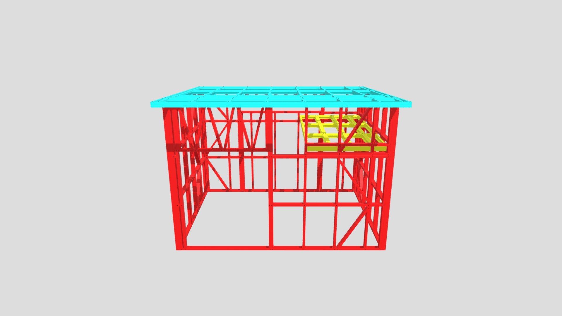 SPrentice - Tiny House with Overhang - Download Free 3D model by Steel ...