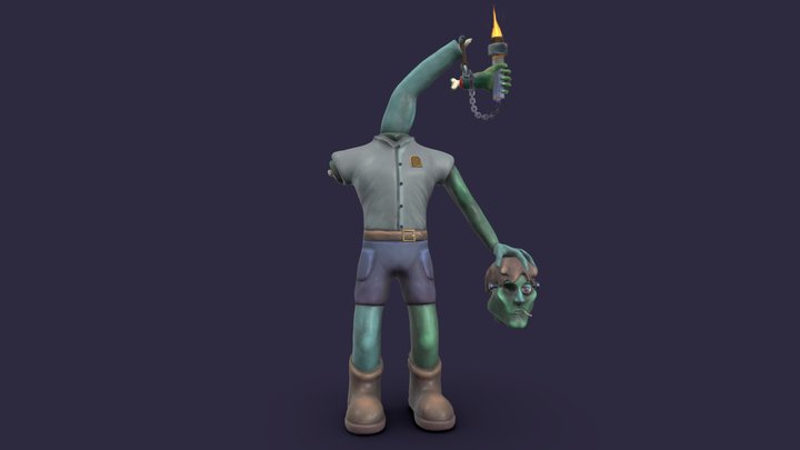 Frankie 3D Model