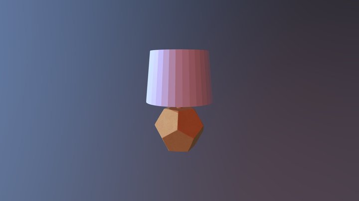 Bed Lamp 3D Model
