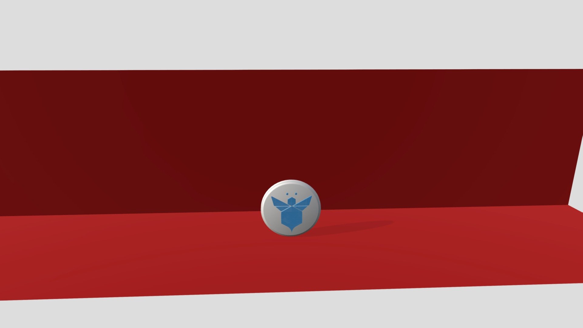 3D model button FBX