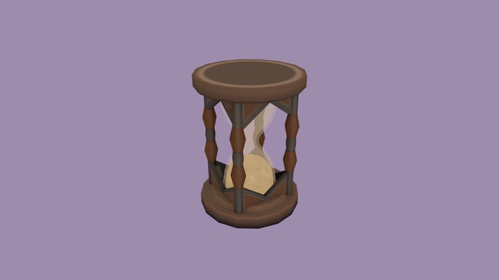 Hourglass from Genshin 3D Model