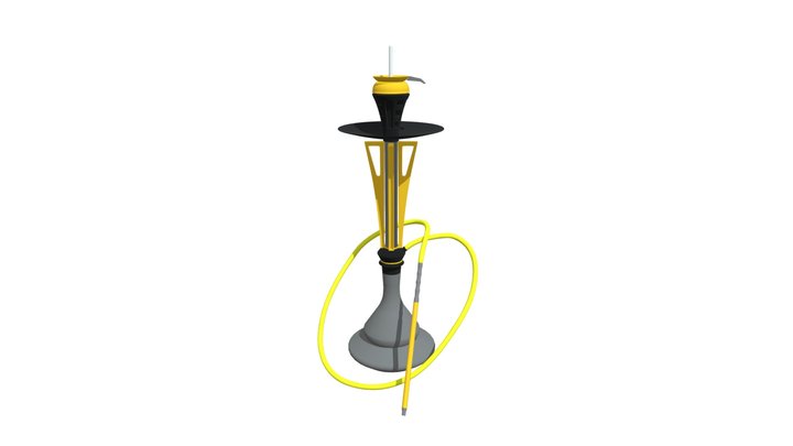 Fancy Hookah #2 3D Model