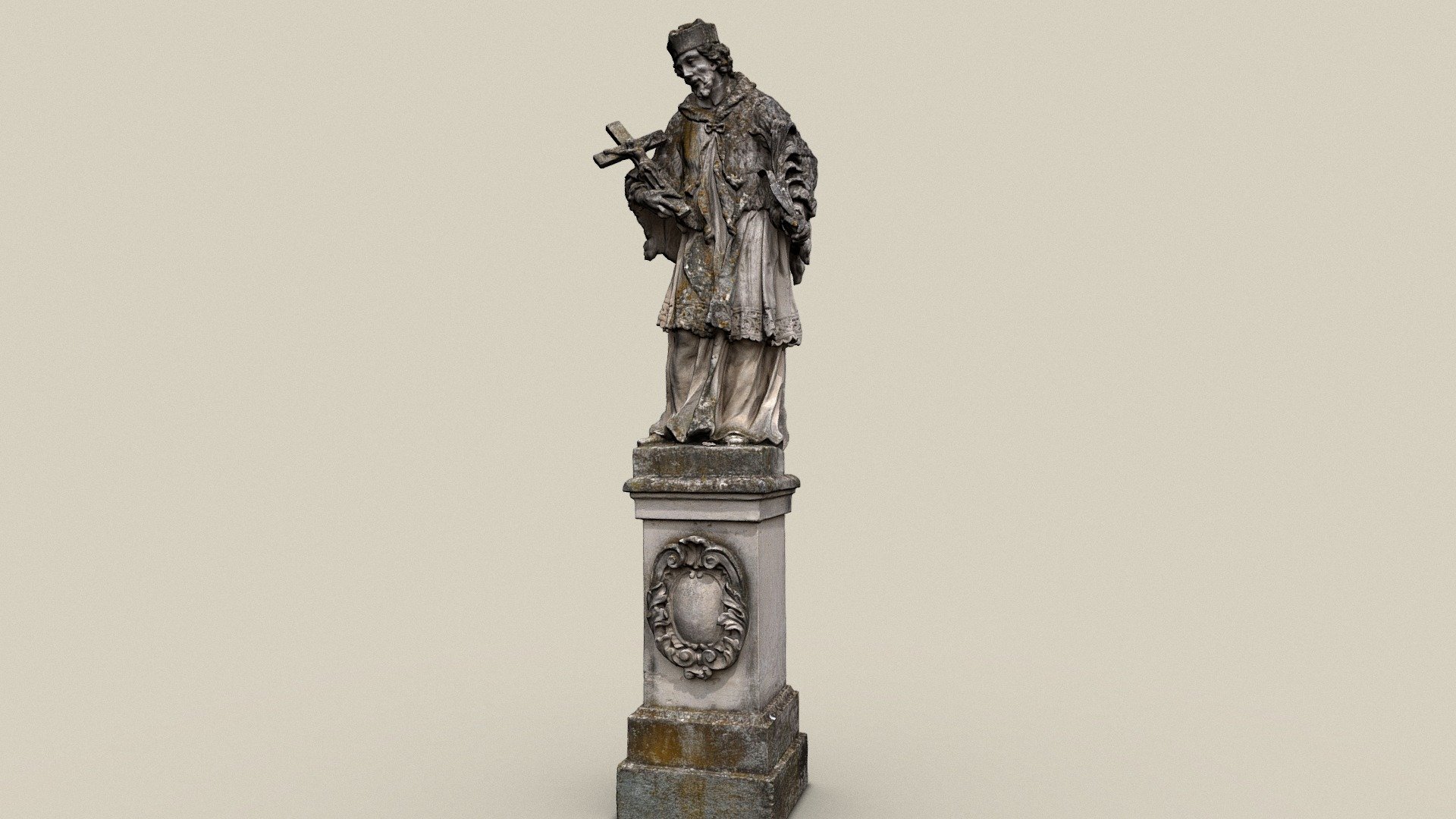 Hl. Nepomuk — Sketchfab embed 3D viewer