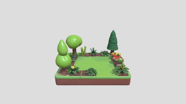 earthly Model 3D 3D Model
