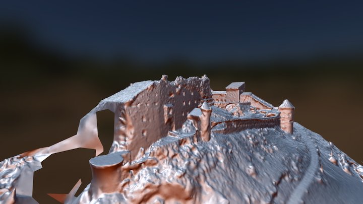 castello Burg Heinfels (A) 3D Model