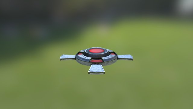 Land Mine 3D Model