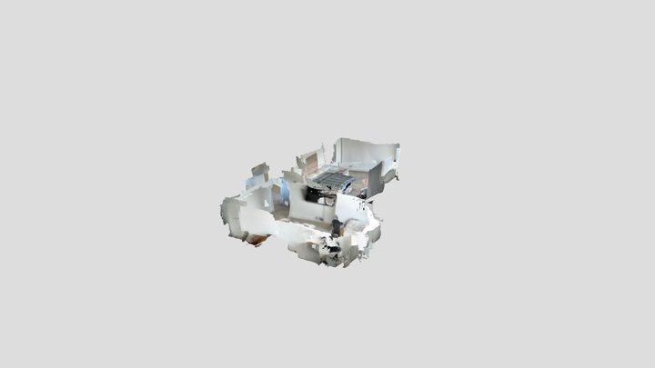 Real Scene, captured with iPhone Poses 3D Model