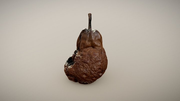 Expired Bartlett Pear – Modello 3D gratuito STL