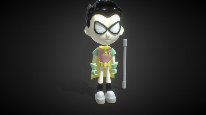 Robin Titans go 3D Model